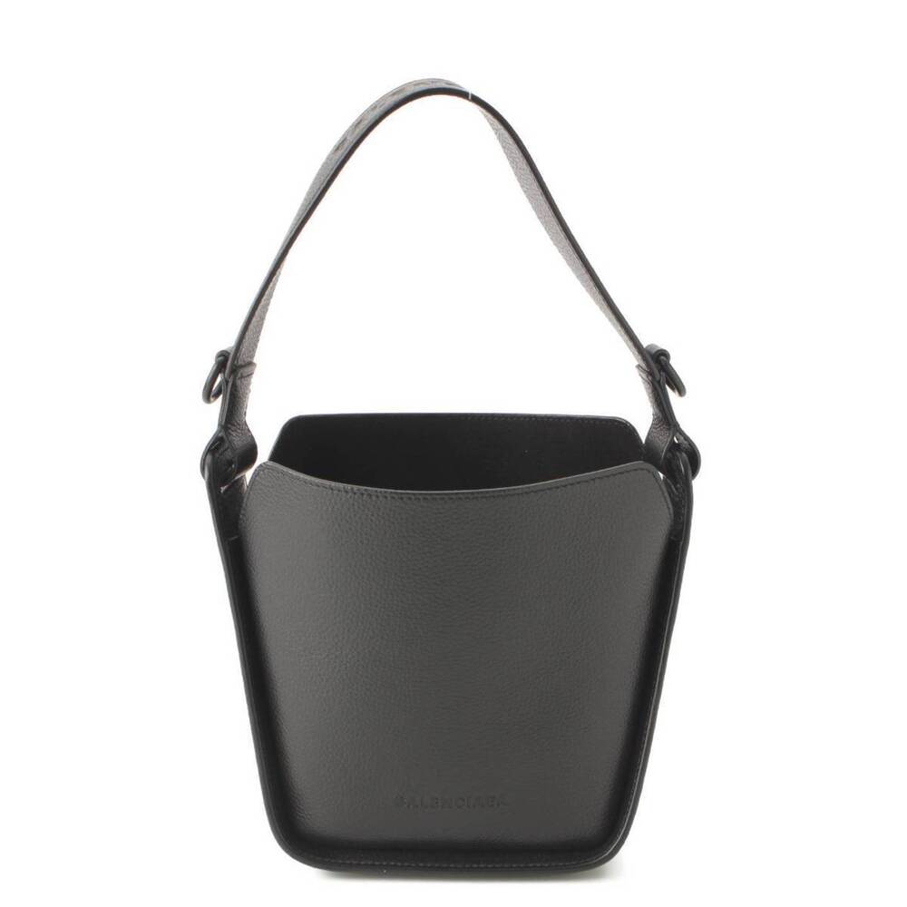 Balenciaga North South XS Leather Handbag Black